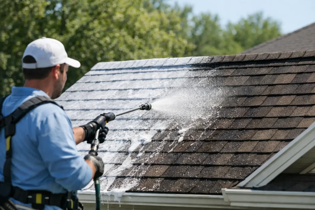 What Is Soft Wash Roof Cleaning?