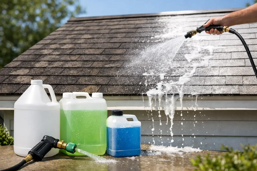 Best Soft Wash Roof Cleaning Chemicals