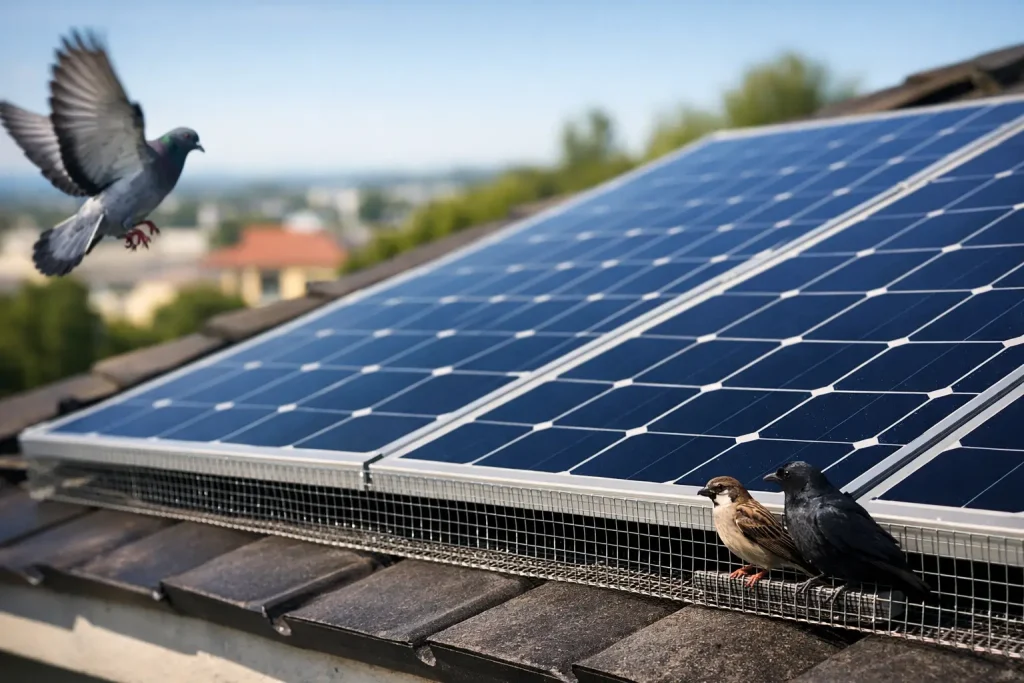 Bird Proofing Solar Panels That Last
