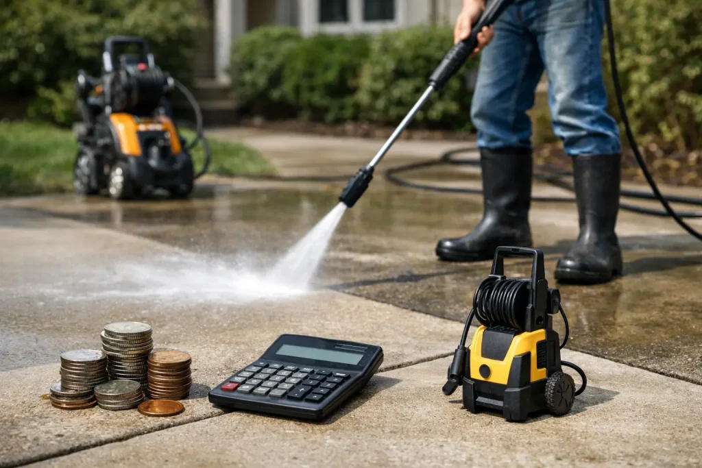 Concrete Pressure Washing Cost Explained