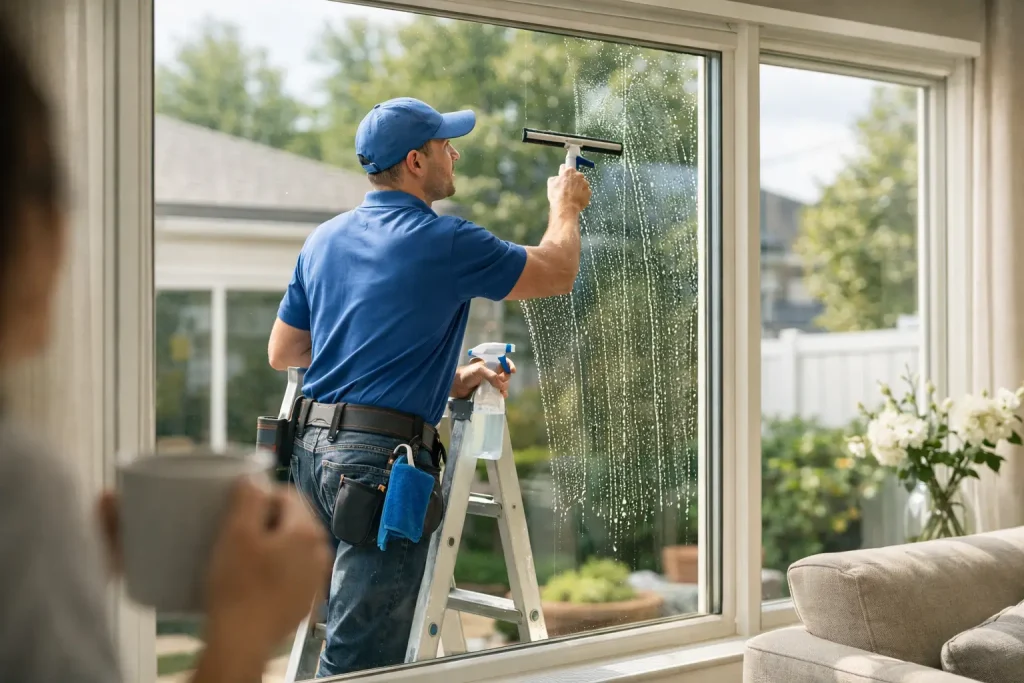Residential Window Cleaning Service Benefits