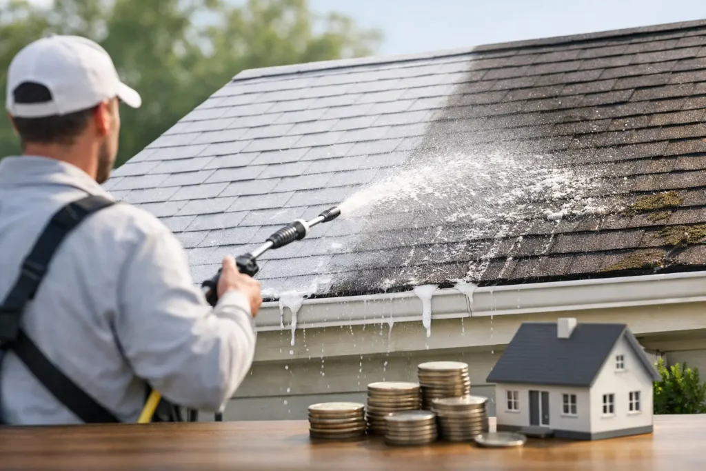 Soft Wash Roof Cleaning Cost Explained