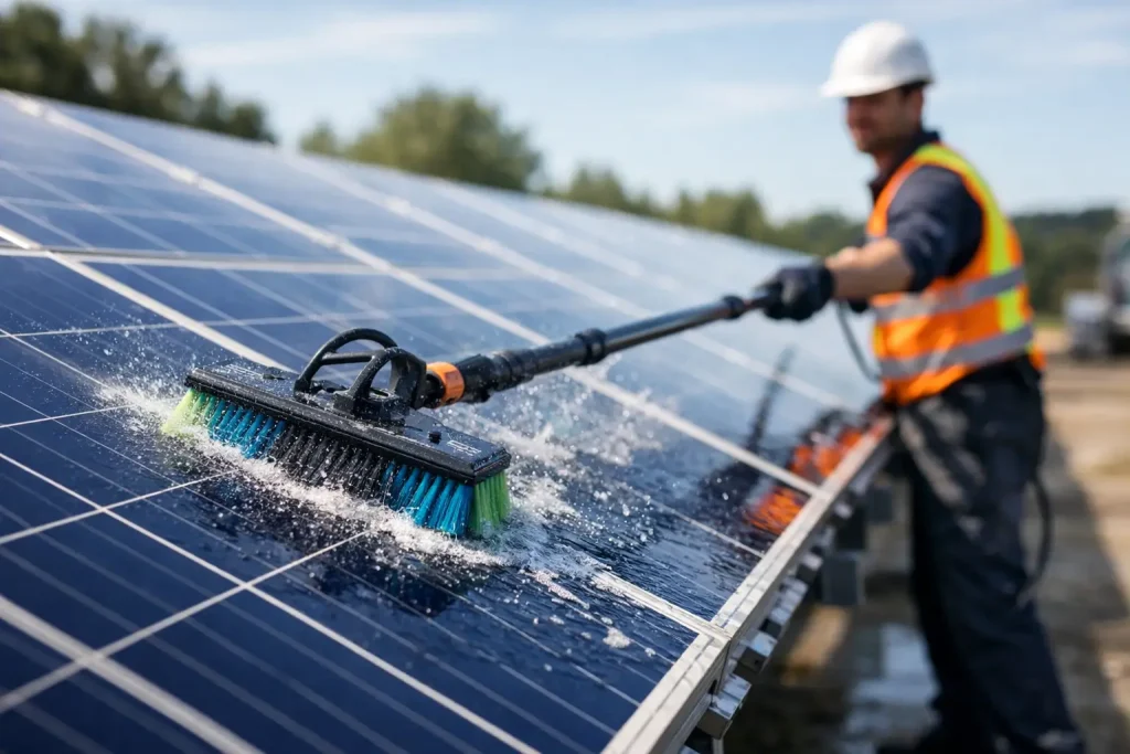 Solar Panel Cleaning Benefits That Matter