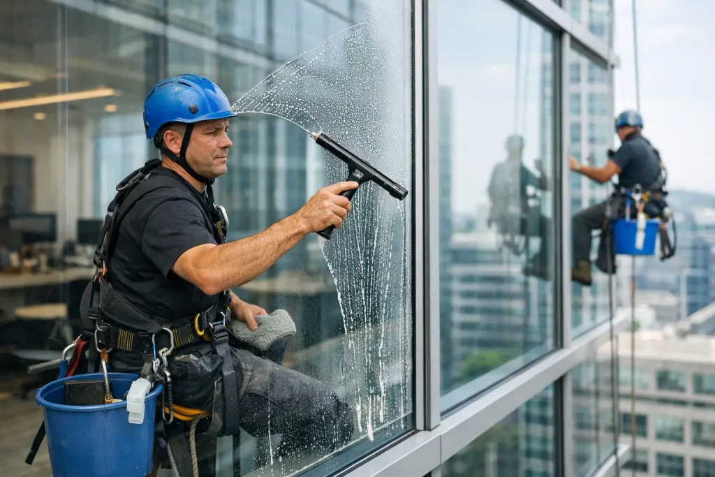 Commercial Window Cleaning Services That Last