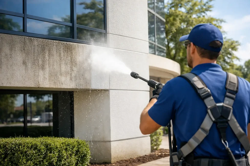 Building Washing Services That Protect Curb Appeal